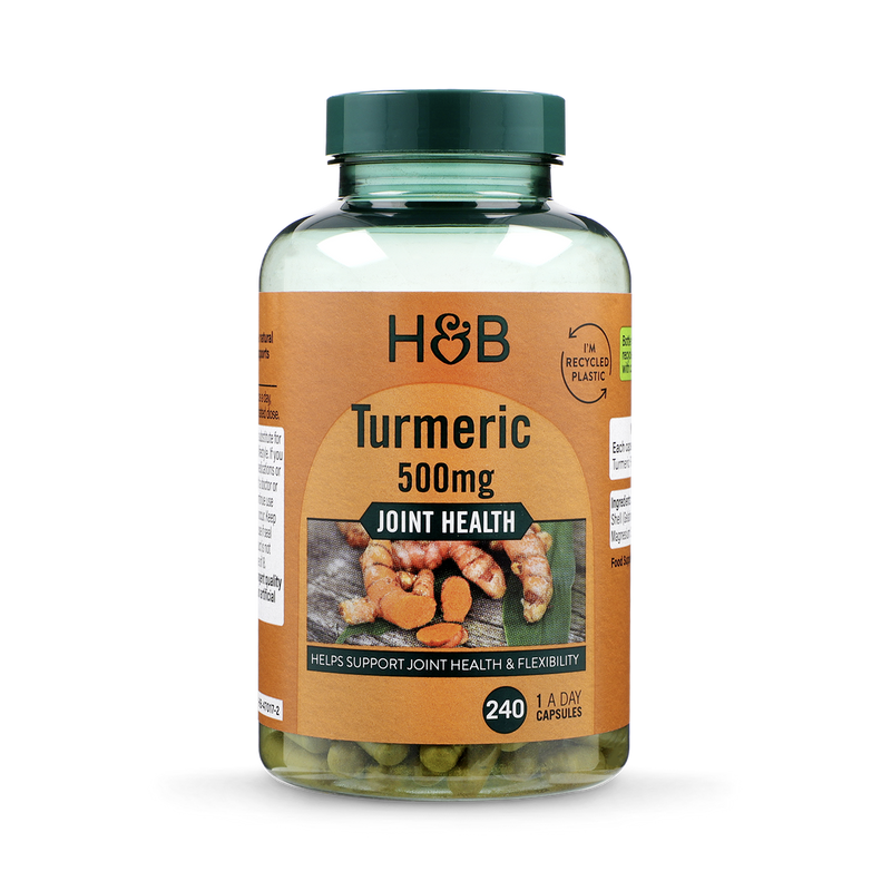 Holland Barrett Turmeric 500mg 240 Capsules