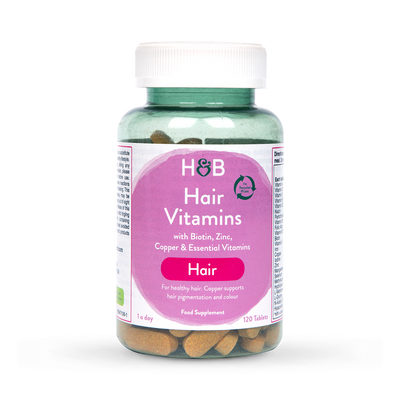 Vitamines pour cheveux Holland & Barrett 120 comprimés