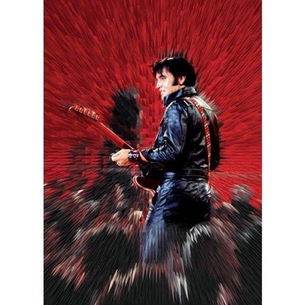 Elvis Presley Shine Postkarte