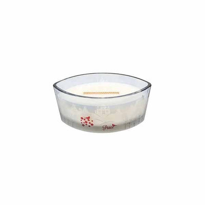 Superdrug Woodwick Large Ellipse Mint Truffle Christmas Candle 16oz- Buy online at McGrocer