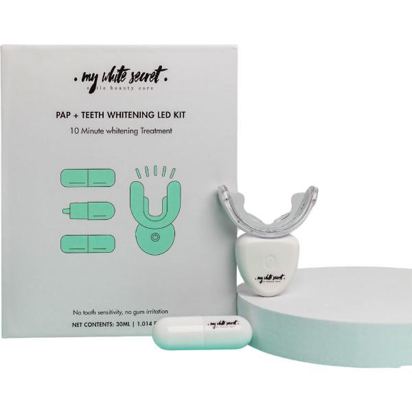 مجموعة تبييض الأسنان My White Secret LED 4 قطع