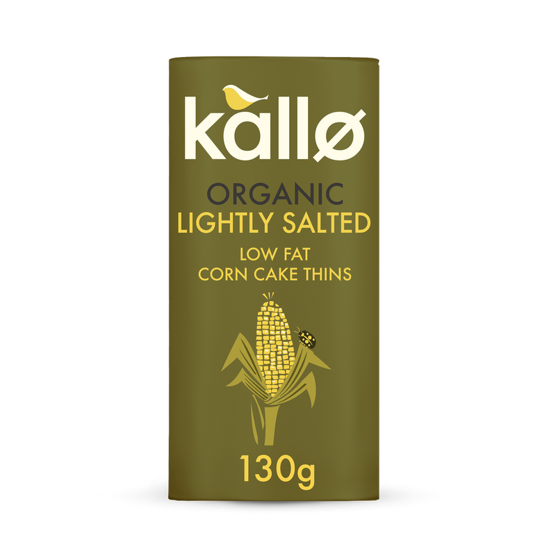 Kallo Organic Corn Cakes 130g