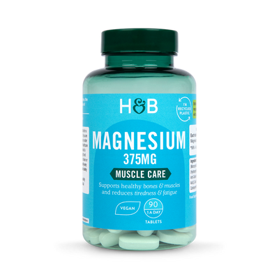 Holland & Barrett Holland Barrett Magnesium 375mg 90 Tabletter- Kjøp online hos McGrocer
