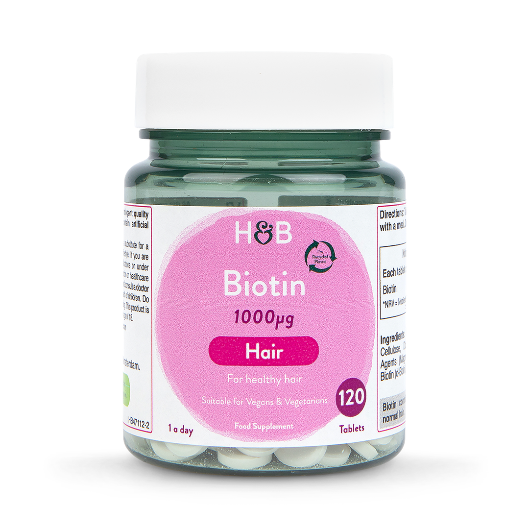 Holland Barrett Biotin 1000ug 120 Tablets