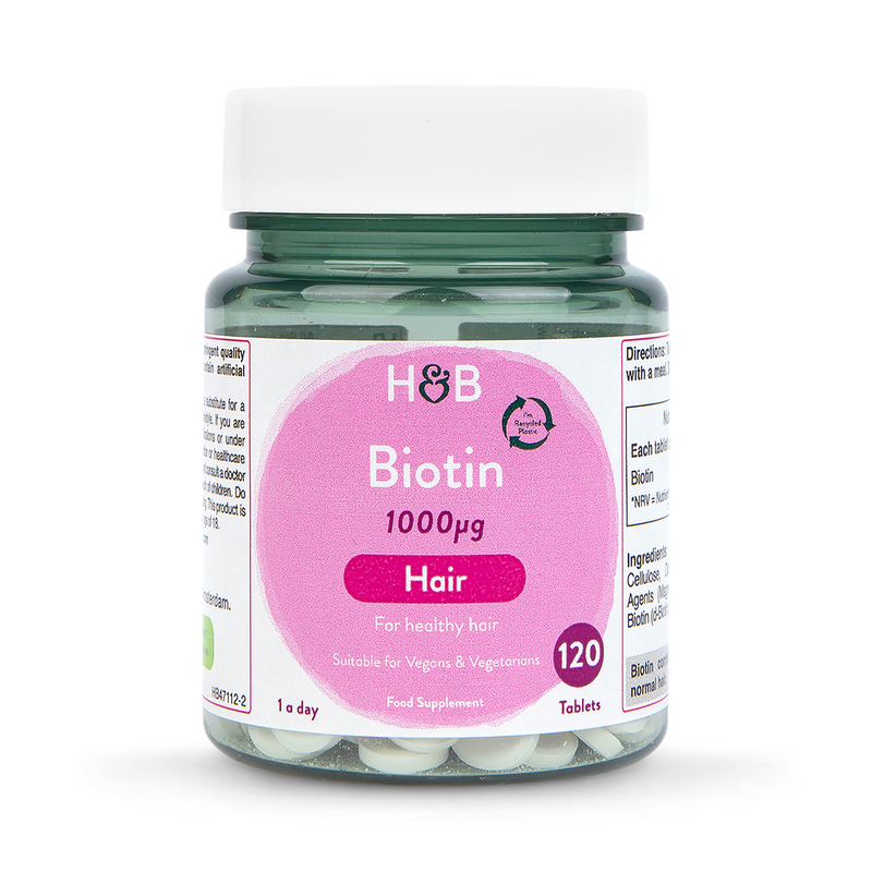 Holland Barrett Biotin 1000ug 120 Tablets