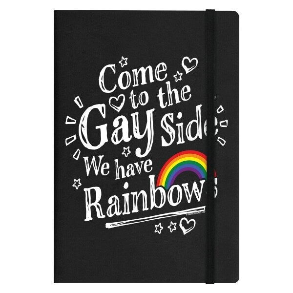 Grindstore Come To The Gay Side Notebook (A5)