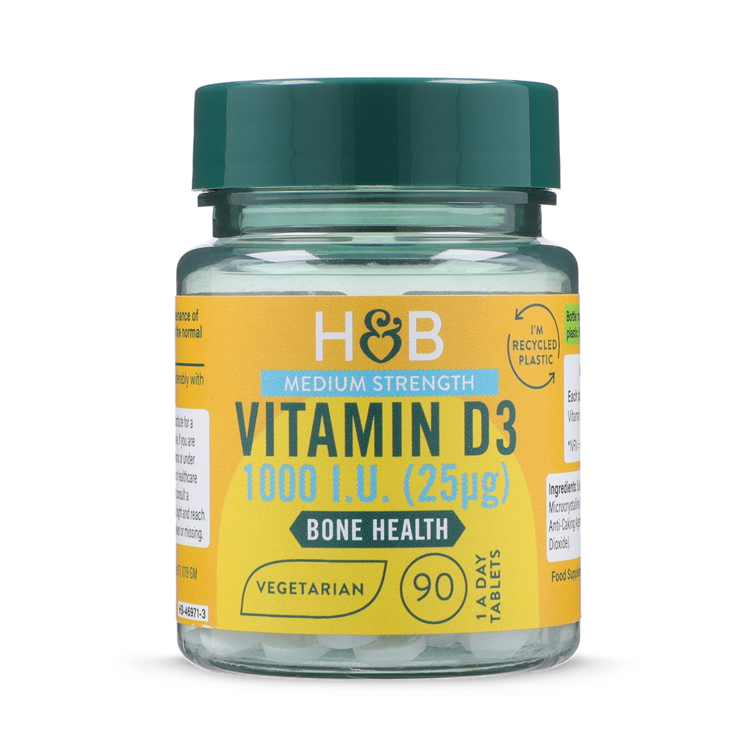 Holland Barrett Vitamin D 1000 IU 25ug 90 Tablets