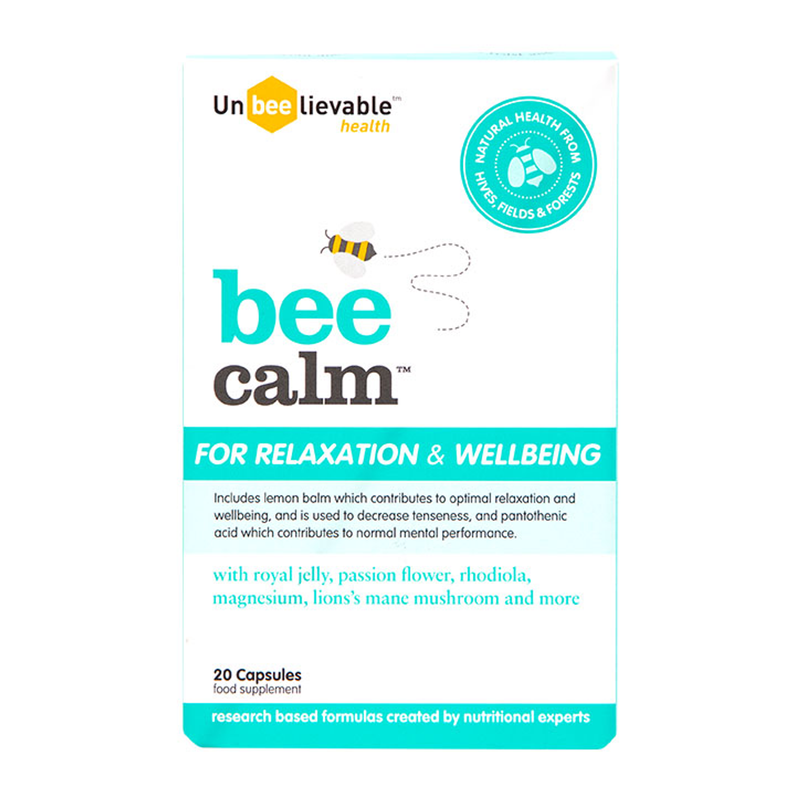 Natural Relaxation and Wellbeing Support Supplement 20 Capsules