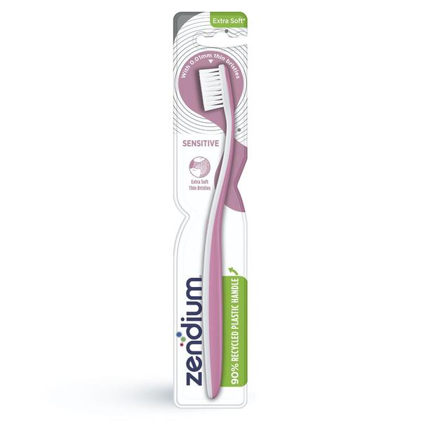 Zendium Sensitive Extra Soft Thin Bristles Toothbrush