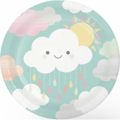 Superdrug Creative Party Sonne & Wolken Babyparty-Teller (8er-Pack) - Online bei McGrocer kaufen