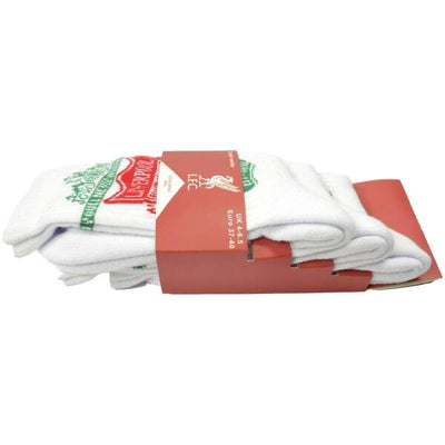 Superdrug Liverpool FC Voksen Sportsokker (3-pk) (4-6.5) - Kjøp online hos McGrocer