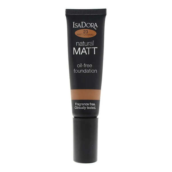IsaDora Natural Matt Oil-Free Foundation 35ml - 23 Caramel