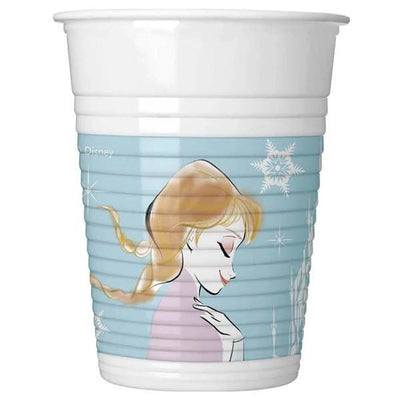 Frozen Verres de Fête Scintillants en Plastique (Lot de 8)