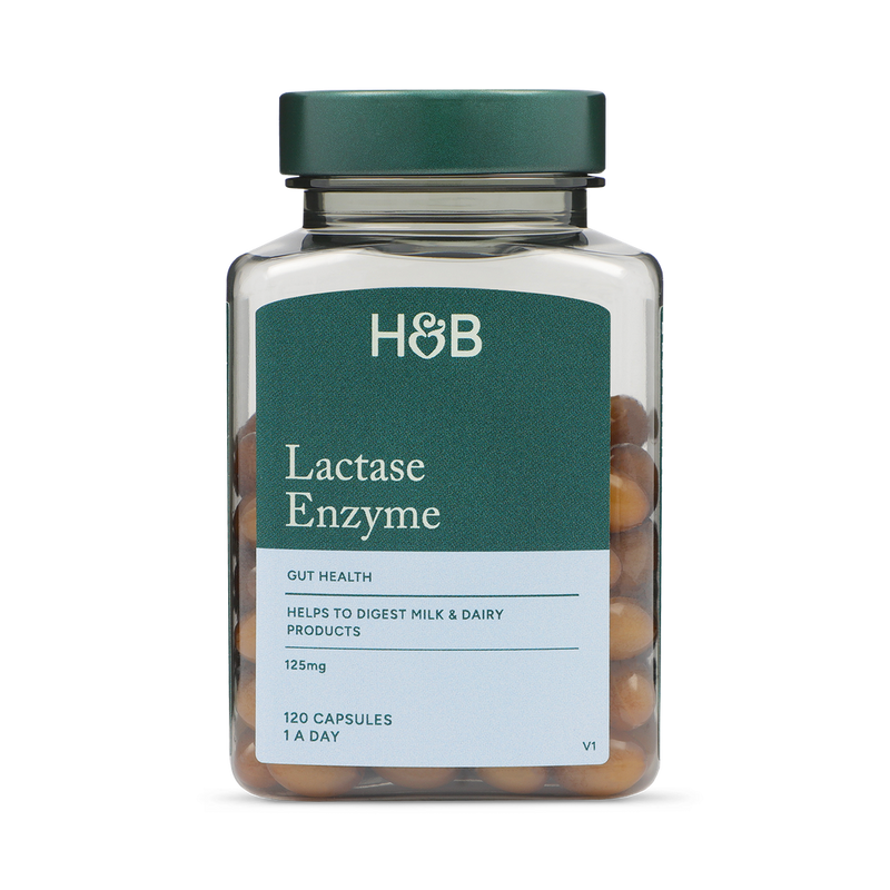 Holland Barrett Lactase Enzyme 125mg 120 Capsules