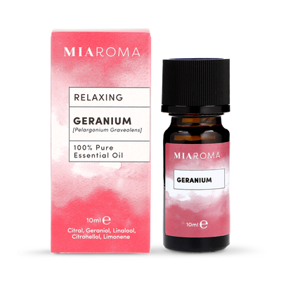 Miaroma Geranium Reines ätherisches Öl 10ml