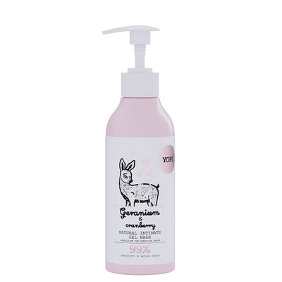 Superdrug Yope Geranium and Cranberry Intimate Wash 300ml- Buy online at McGrocer