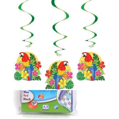 Superdrug Unique Party Luau Tropical Island Decoration (Pack of 3)- Buy online at McGrocer