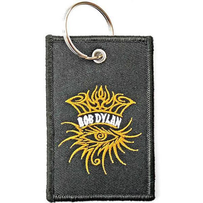 Superdrug Bob Dylan Eye Double Sided Patch Keyring- Buy online at McGrocer