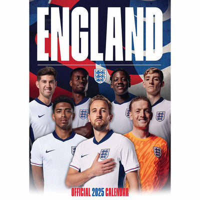 Superdrug England FA 2025 A3 Wall Calendar- Buy online at McGrocer