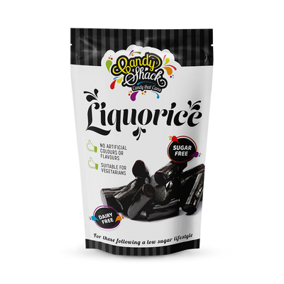 Holland & Barrett Candyshack Myke Lakrisbiter uten sukker 120g - Kjøp online hos McGrocer
