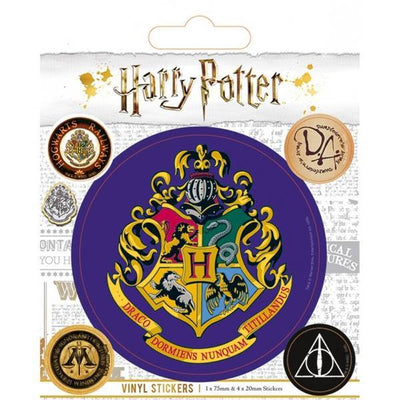 Superdrug Harry Potter Vinyl Hogwarts Aufkleber (5er-Pack) - Jetzt bei McGrocer kaufen