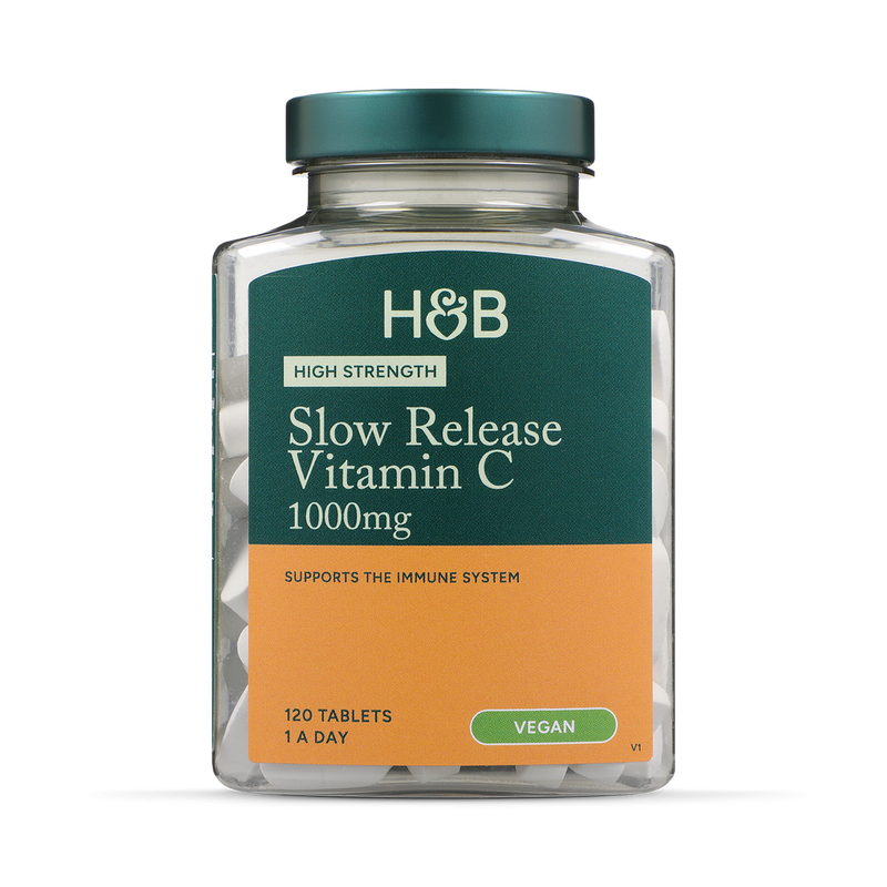 Holland Barrett Vitamin C High Strength Slow Release 1000mg 120 Tablets