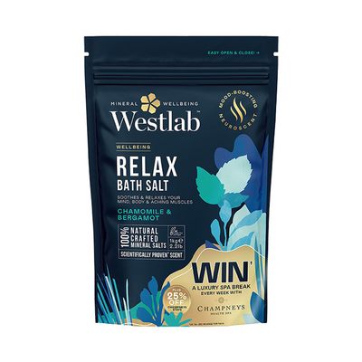 Holland & Barrett Relaxing Magnesium Mineral Bath Salts with Chamomile and Bergamot 1kg- Buy online at McGrocer