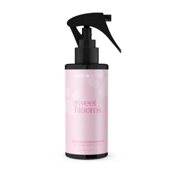 Sassy Scents Sweet Blooms Odour Eliminating Room & Fabric Spray 150ml