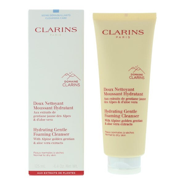 منظف رغوي لطيف مرطب من Clarins بسعة 125 مل