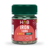 Holland Barrett Iron Vitamin C 14mg 30 Tablets