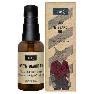 Superdrug LaQ Face'N' Beard Oil - LYNX 30ml- Buy online at McGrocer