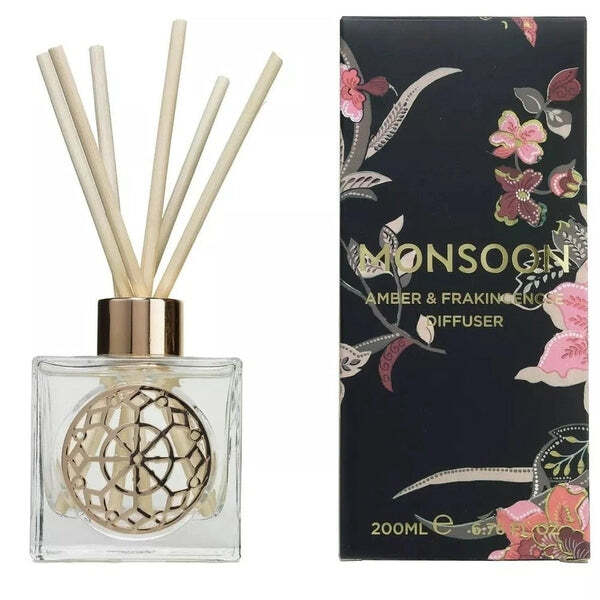 Monsoon Bernstein & Weihrauch Diffuser 200ml