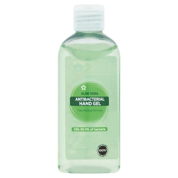 Superdrug Aloe Vera Antibacterial Hand Sanitizer Gel 100ml