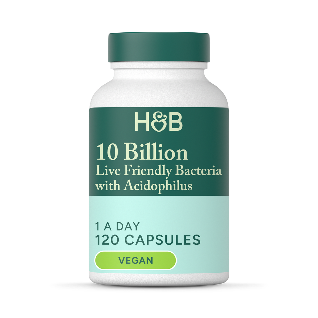 Holland Barrett Potent Acidophilus 10 Billion 120 Capsules