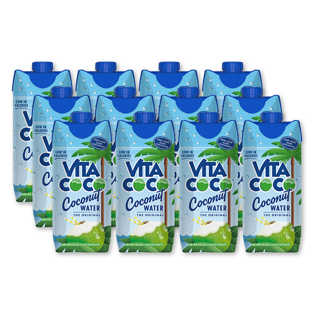 Natural Coconut Water Hydration Drink 12 x 330ml
