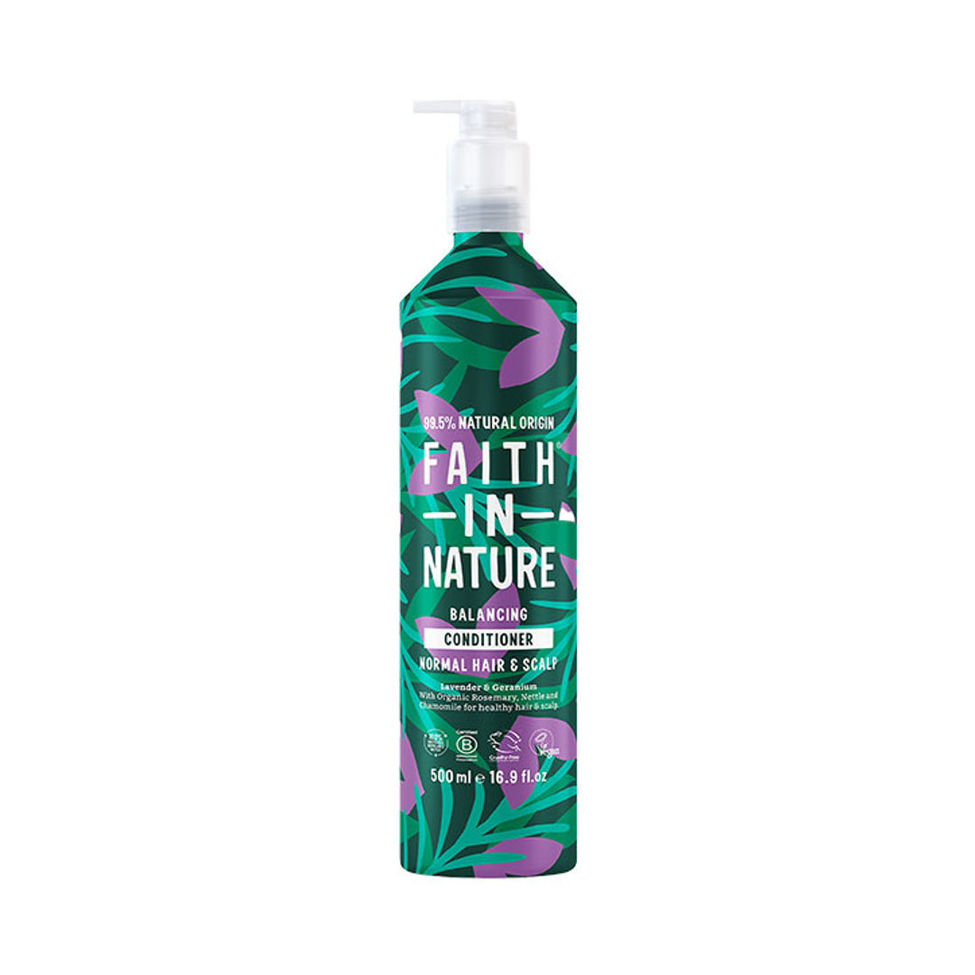 Faith in Nature Lavender Geranium Conditioner - 500ml Aluminium