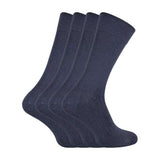 4 Pack Mens Soft Breathable Bamboo Crew Socks 7-11