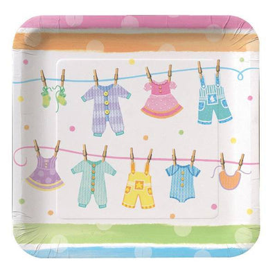 Superdrug Creative Party Babykleidung Babyparty-Dinner-Teller (8er-Pack) - Online bei McGrocer kaufen