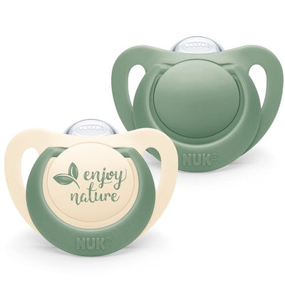 Superdrug NUK for Nature Baby Schnuller 0-6 Monate Grün 2 Stück – Online bei McGrocer kaufen