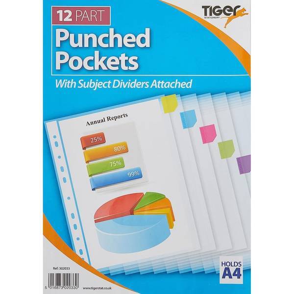 Tiger 12 Part Punched Divider