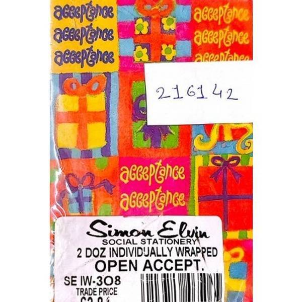 Simon Elvin Announcer Card (Pack of 2)