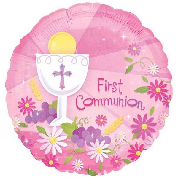 Amscan First Holy Communion Foil Balloon