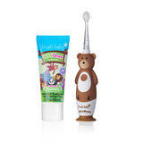 Brush Baby WildOnes Bear Toothbrush & Applemint Toothpaste