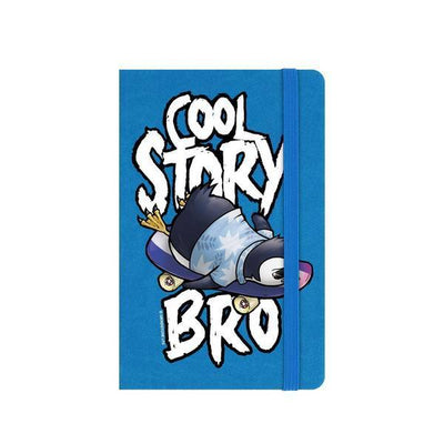 Psycho Penguin Cool Story Bro A6 Hardcover Notizbuch
