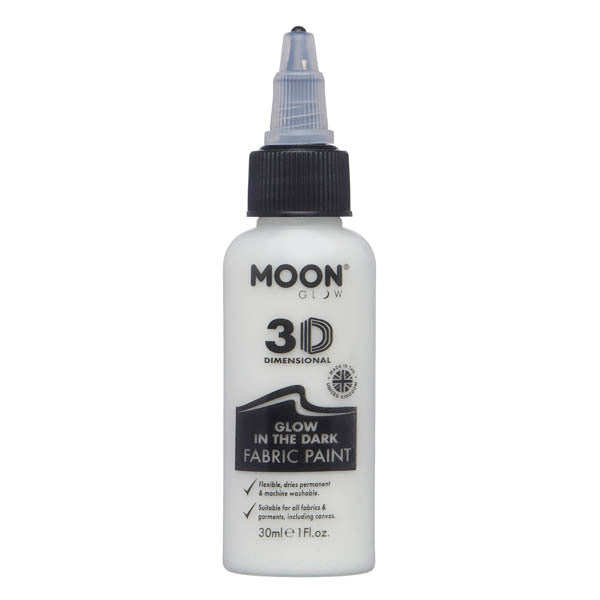 Moon Glow - Glow in the Dark Fabric Paint - Invisible