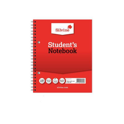 Superdrug Silvine Twin Wire Notebook (pakke med 12)- Kjøp online hos McGrocer