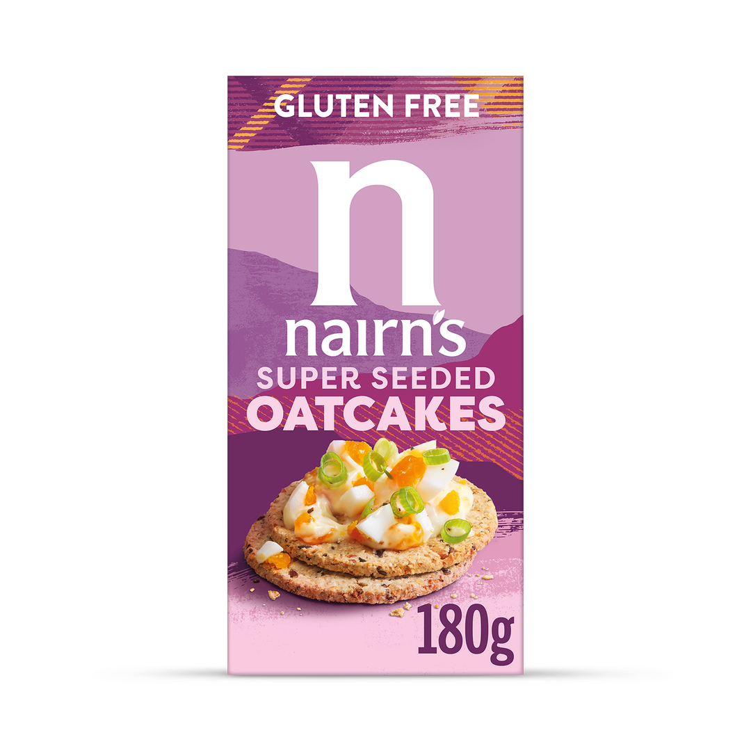 Nairns Biscuits d'avoine sans gluten super graines 180g