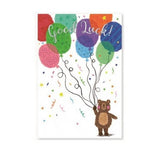 Simon Elvin Teddy Bear Good Luck Card (Pack of 6)