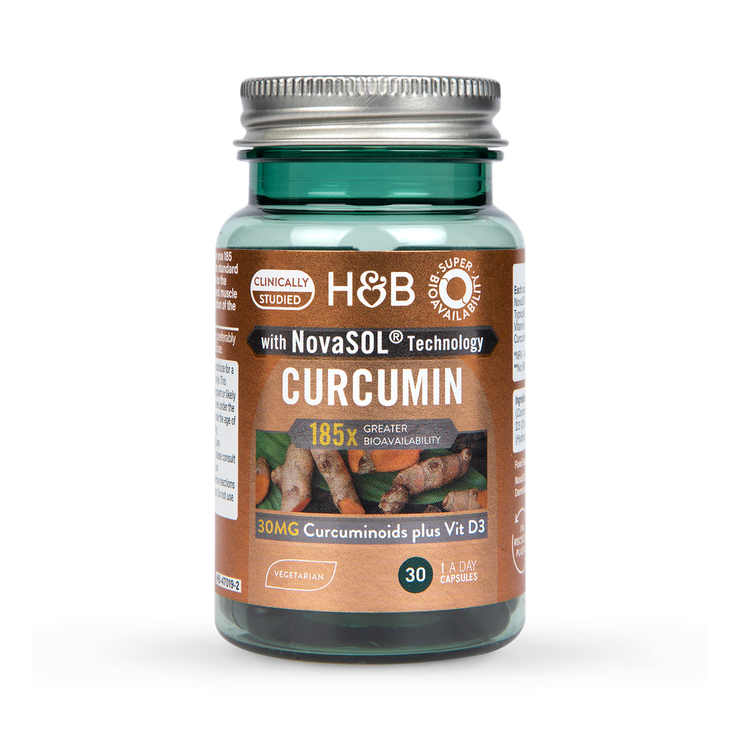 Holland Barrett Novasol Bio-available Curcumin Vit D 30 Capsules