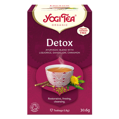 Holland & Barrett Thé biologique ayurvédique détoxifiant aux herbes avec réglisse, pissenlit et cannelle, 17 sachets - Acheter en ligne sur McGrocer